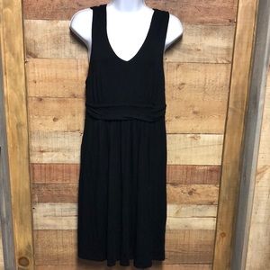 Soma Y back short black dress